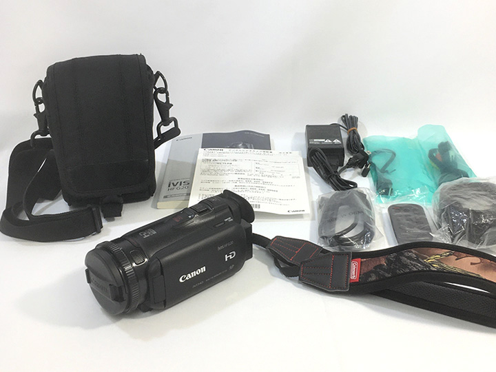 ビデオカメラ買取事例：キヤノン iVIS HF G20