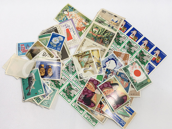 切手買取事例：古い記念切手